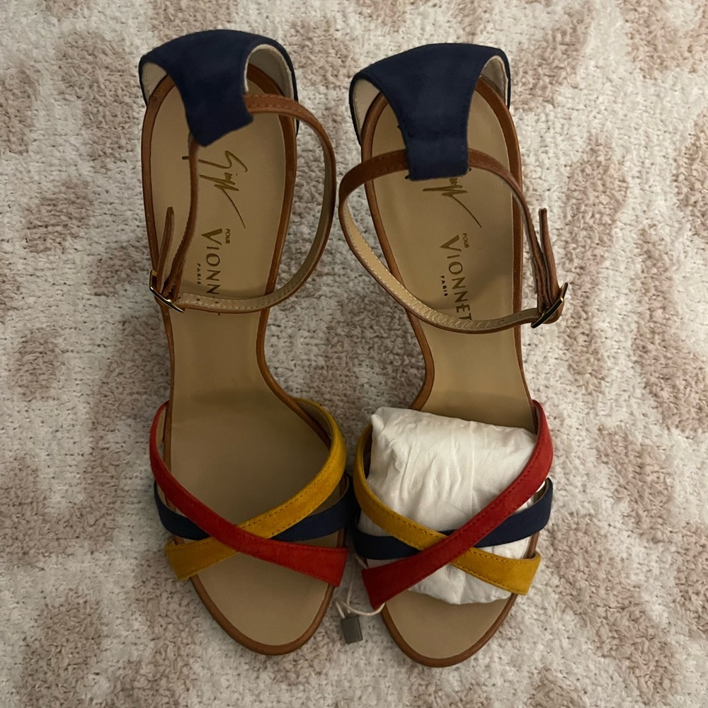 NWT- Giuseppe Zanotti for Vionnet Women’s Heels, sizes 38.5 (8/8.5) - Picture 2 of 8